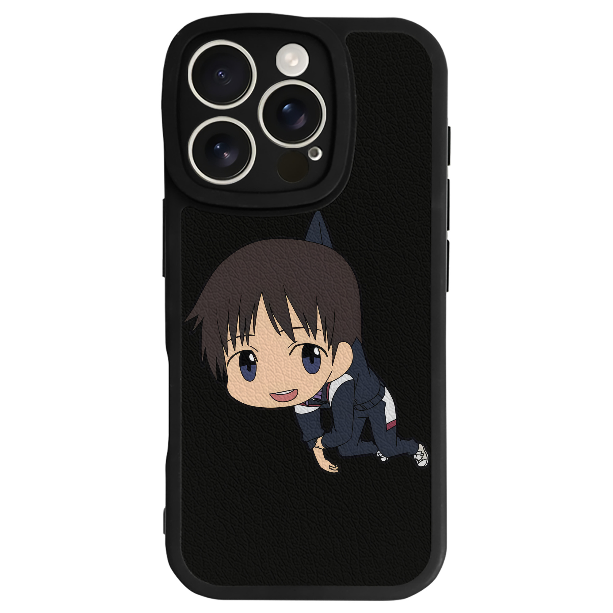 （画像用） EVA 新世紀エヴァンゲリオン 【iPhone 16シリーズ対応】シリコンスマホケース（レザー調） 材質：シリコン